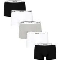 Calvin Klein Relaxed Fit Trunk 5Pk - Black - XL