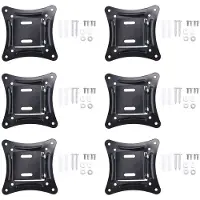 Typecat 6X Universal Wall Mount Stand for 14-27inch LCD LED Screen Height Adjustable Monitor Retractable Wall for VESA Tv-C12