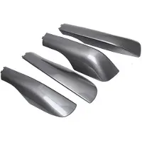 ISTOVO 1Set Roof Rack Rail End Cover Roof Rack Bar Rail End Protection Cover Shell for LX570 2008-2015 63494-60100
