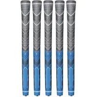 Melitt 5Pcs Grips Classic Club Grip Standard Grip Non-Slip Club Grip for Iron Wood Swing Training B