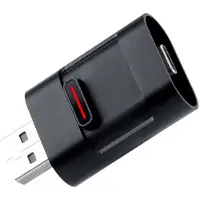 ISTOVO 2in1 AI Box Car Intelligent Systems Wireless CarPlay Dongle Wireless Android Auto Adapter Black