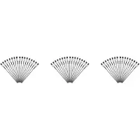 Torribaly 120PCS Alligator Clip Sticks for Gundam Model Painting for Airbrush Spraying Hobby Modeling for DIY Card Photo Memo