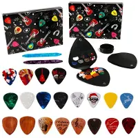 ISTOVO Guitar Picks Advent Calendar 24-Day Countdown with Picks & Accessories