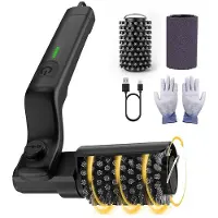 Torribaly Electric Rotary Grill Brush for Outdoor Grill, 3-Speed Power Control, Stainless Steel BBQ Brush, 90 Mins Runtime