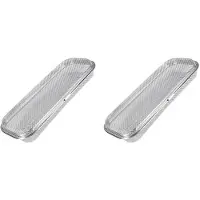 Torribaly 2X Dishwasher Basket, Stainless Steel Dishwasher Silverware Basket, Dishwasher Utensil Basket Rectangular Mesh
