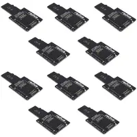 Torribaly 10X EMMC to USD Board EMMC to USB (MicroSD) Adapter Board MicroSD EMMC Modules for ROCK PI 4A/4B