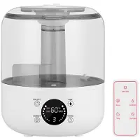 Typecat 3L Air Humidifier Large Capacity Home Humidifier Mist Aroma Diffuser with Remote Control Timer for Bedroom EU Plug