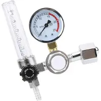 Typecat Gas Pressure Reducer Reducing Valve Steel Cylinder Gas Cylinder Pressure Reducing Valve 0-25Mpa Arc Welding Gas Meter