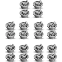 Typecat 20x Dishwasher Lower Bottom Basket Wheels Compatible for Neff & 165314 Dishwasher Spare Lower Rollers