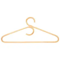 Tlily Rattan Clothes Hanger Style,Garments Organizer,Rack Adult Hanger,Room Decoration Hanger for Your Clothes.1 Pcs