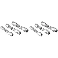 ISTOVO 6x Reusable Hydraulic Hose Fittings Repair Kit,1/4In,3/8In,1/2In ID Hydraulic Hose Fittings,Hydraulic Hose Field