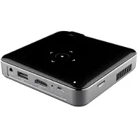 Torribaly DLP Pocket Projector Build-in Battery Mirror Stream From IOS Android Phone Portable Wireless Outdoor Projector EU Plug