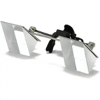 Kepptory Clip Lazy Glasses 90 Degree Horizontal Reading Glasses for Lying Down, Watching TV, Phone & Neck Protection