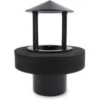 Typecat Floating Mist Dispenser Ultrasonic Humidifier Generators Nebulizer Water Fountain Mist Maker for Pool Pond(Black)