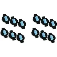 Torribaly 12Pcs Water Wick Cap Kit for Braava 380 380T 320 Mint 4200 4205 5200 5200C Robot Replacement Vacuum Cleaner Parts