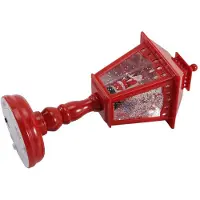 Semoic Christmas Decorations Crystal Luminous Night Light Christmas Ornaments Table Lamp Christmas Home Decoration Red
