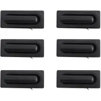 Typecat 6X Room Led Lamp Headboard Wall Light Sconce Bed Side Reading Light Recessed Automatic Wall Lamps,Black