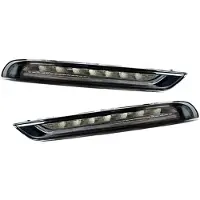 Torribaly Pair Car LED DRL Daytime Running Light for Macan 95B Base S Turbo GTS SUV 2014-2018 95B941181A 95B941182A