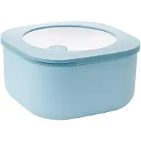 Tlily Lunch Box Refrigeratable Microwave Fresh-Keeping Box Visible Food Lunch Box Sealed Bowl Lunch Box A