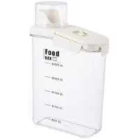 Tlily Sealed Coarse Grain Tank Household Kitchen Rice Storage Tank Insect-Proof Moisture-Proof Grain Storage 2800ml