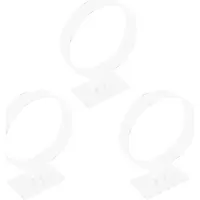 Semoic 3X Acrylic Headband Holder, Hair Accessories, Headband Display Stand, Jewelry Holder Transparent
