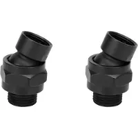 Typecat 2X 360 Universal Shower Swivel Adapter Universal Connector Joint Fits Fixed Hand Held Rain Shower Heads