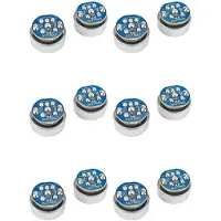 Typecat 12pcs 16mm Electret Condenser Microphone Web Celebrity Anchor Microphone Unidirectional Mic with Circuit Board for Audio