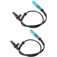 Typecat 34526756379 2PCS ABS Wheel Speed Sensor Plug Connector with Wire for E82 128i 135i E63 E64 650i E65 E66 730i 740i