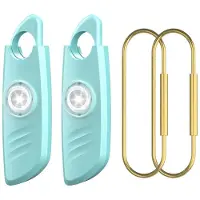 Jojomino Personal Safety Alarm,2 Packs 140Db Siren,Safe Sound Personal Alarm, Strobe Light and Key Chain, Personal Safety Devices
