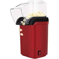 ISTOVO Electric Popcorn Machine Fully Automatic High Popping Rate Air Popper for Home Kitchen EU Plug