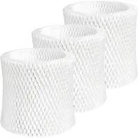 Semoic Humidifier Wicking Replacement Filter for Canopy Bedside Humidifier,Wood Pulp Paper Filter,Humidifier Filters 3pcs