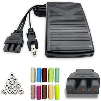 Tlily Sewing Machine Foot Pedal,Sewing Machine Power Cord Replacement,Apply for Singer 359102-001 2263 E99670 US Plug
