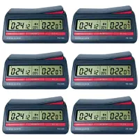 Jojomino 6X Professional Advanced Chess Digital Timer Chess Clock Count Down Board Game Clock PS-1688