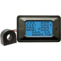 Zandona AC110-250V 100A LED Digital Voltmeter Ammeter Wattmeter Power Meter Volt Wattmeter Tester Detector Indicator