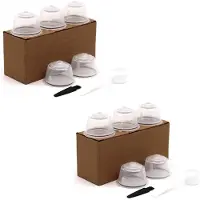Torribaly 10PCS Reusable for Nestle for Coffee Capsule Filter Cup Refillable Filter Basket Caps Reusable Spoon Brush-1