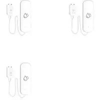 Typecat 3X Tuya Zigbee Water Sensor Alarm Water Leak Detector Flood Alert Overflow Security Alarm System Works