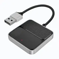 Jojomino Wireless CarPlay Adapter Car Tv Mate Wired to Wireless Carplay Instant Connectivity Fits Built-in CarPlay