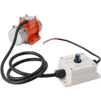 Torribaly 12V Vibration Motor Aluminum Alloy 4000RPM Adjustable Speed Brushless Concrete Vibratorfor Equipment (15W)