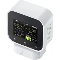 Typecat 4 in 1 Air Quality Monitor Touchscreen Formaldehyde Detector HCHO TVOC HUM AQI Temperature Tester