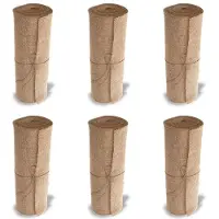 Torribaly 6X Burlap Doily Roll-30CMx275cm. No-Fray Anti-Slip Blanket with Design. Burlap Fabric Rolls are