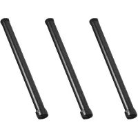 Typecat 3X Black Shower Extend Pipe 30cm Length Shower Mixer Pipe Brass Shower Pipes Bath
