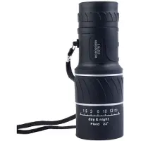 Torribaly 16X52 Monocular Telescope High-Definition Handheld Optical Zoom Night Vision for Camping Outdoor Activities