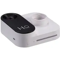Torribaly Camera Shape Humidifier USB Portable Large Mist Volume Desktop Water Bottle Humidifier for Bedroom Office White
