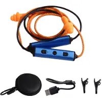 Kepptory Ear Plugs Wireless Earplug Headphones,Hearing Protection 29dB Noise Canceling Mic for Construction Site Noisy
