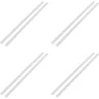 ISTOVO 3Mmx250Mm Round Shape Solid Acrylic Rod Pmma Extruded Bar Clear 8Pcs