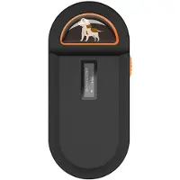 Tlily 134.2KHz RFID Reader Pet Microchip Scanner Portable Animal Chip Reader for Animal ID Number Identification Black