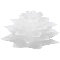 Semoic Lotus Chandelier Lampshade DIY Lotus Flower Six-Layer Lamp Shade Romantic Room Pendent Lighting Cover Hotel Bar Decor