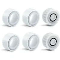 Torribaly Upgrade 4 Pack Guide Wheels with 2 Pulley Gears,Part Number 3884997-R6,Replacement for , CC Premier