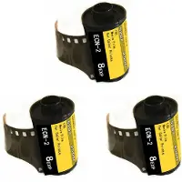 Typecat 3pcs 35mm ECN-2 Color Film Negative Film 35mm 8EXP Camera Color Film Roll for 135 Cameras NT Type-135 Color Film