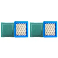 ISTOVO 2X Air Filter is Suitable for Tecumseh 740061 4 and 5.5 Engines, Replacing Stens 100-450 with 36634 Pre-Filter